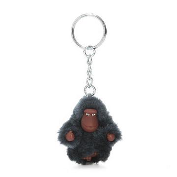 Kipling Sven Extra Small Monkey Keychain Accessories True Blue Tonal | CA 1979XY